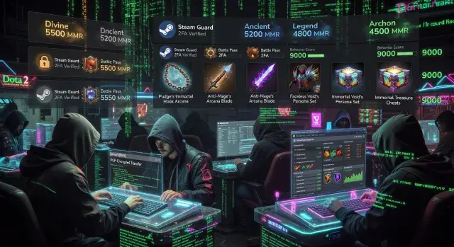Kako kreirati i sigurno prodavati Dota 2 nalog: Vodič za odabir najboljih opcija po povoljnim cenama
